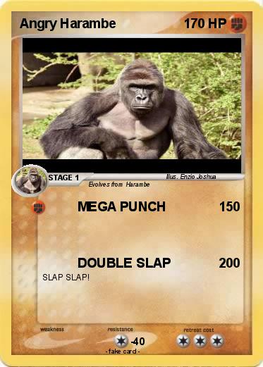 Pokemon Angry Harambe