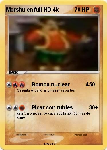 Pokemon Morshu en full HD 4k