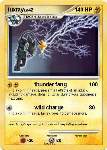 Pokemon luxray