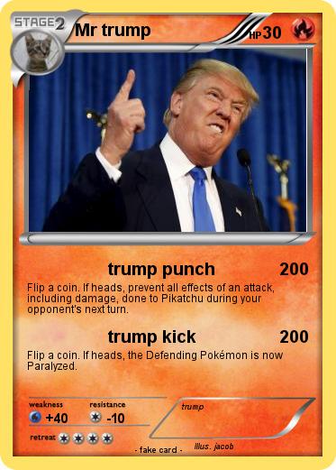 Pokemon Mr trump
