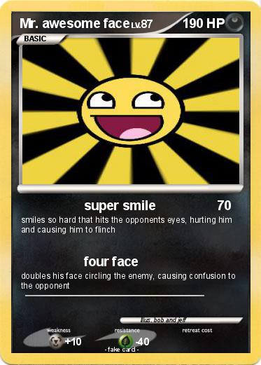 Pokemon Mr. awesome face