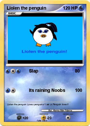 Pokemon Liolen the penguin