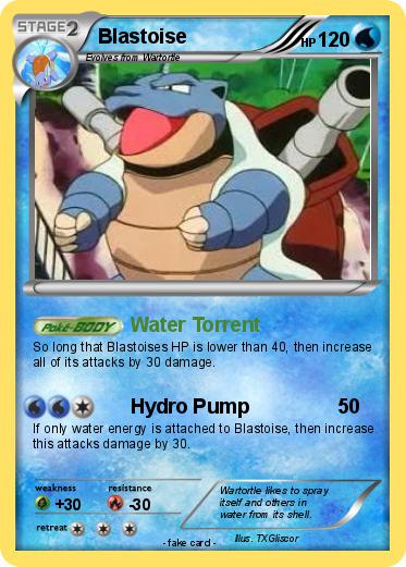Pokemon Blastoise