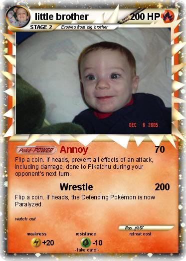 Pokemon little brother