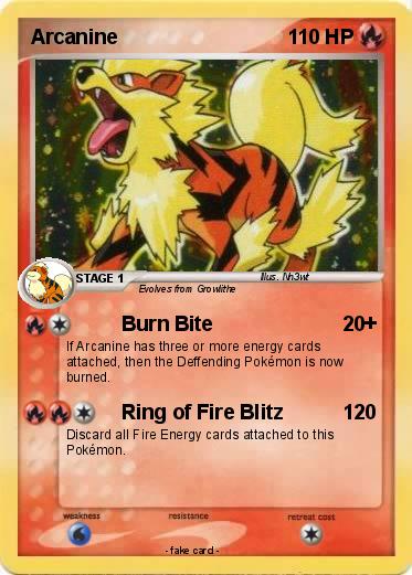 Pokemon Arcanine