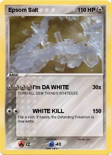 Pokemon Epsom Salt