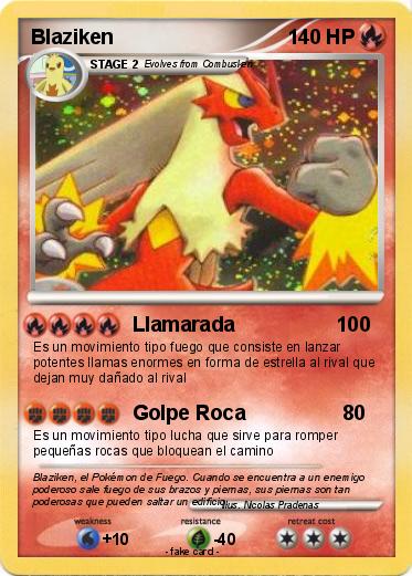 Pokemon Blaziken
