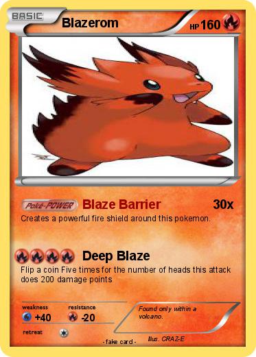 Pokemon Blazerom