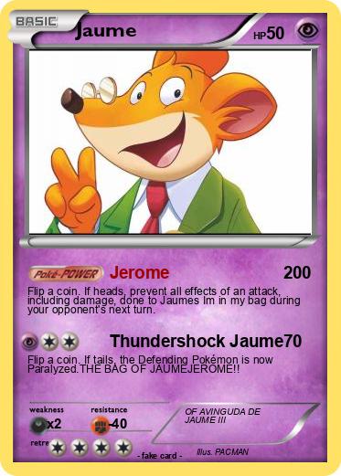 Pokemon Jaume