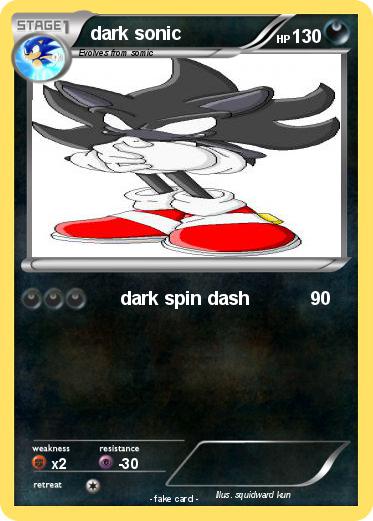 Pokemon dark sonic