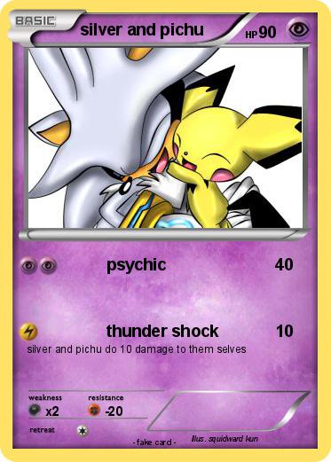 Pokemon silver and pichu