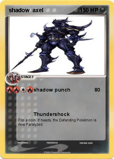 Pokemon shadow  axel