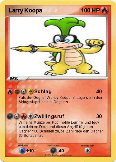 Pokemon Larry Koopa