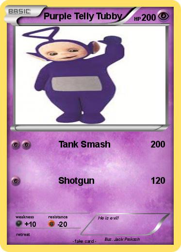 Pokemon Purple Telly Tubby