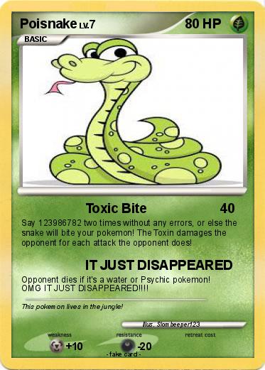 Pokemon Poisnake