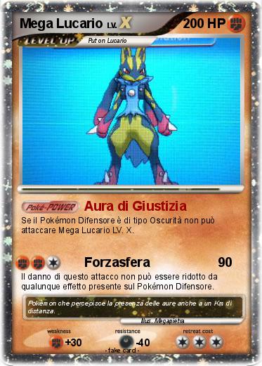 Pokemon Mega Lucario