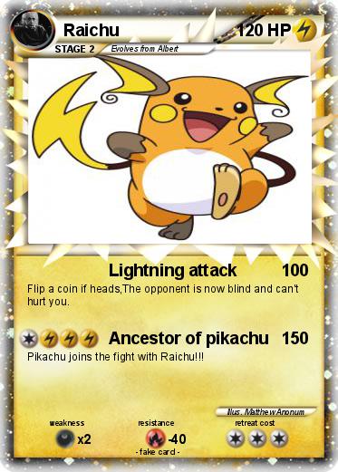 Pokemon Raichu