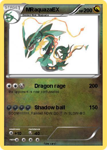 Pokemon MRaquazaEX