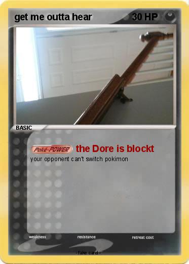 Pokemon get me outta hear