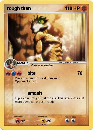 Pokemon rough titan