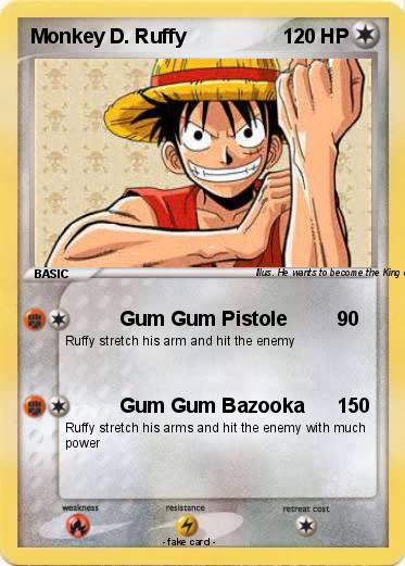 Pokemon Monkey D. Ruffy