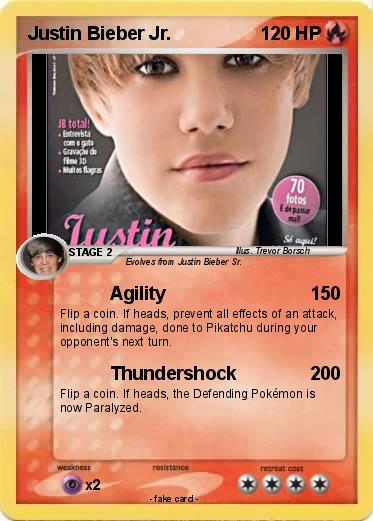 Pokemon Justin Bieber Jr.