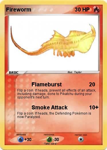 Pokemon Fireworm
