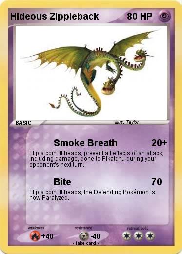 Pokemon Hideous Zippleback