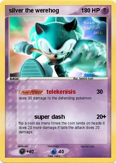 Pokemon silver the werehog