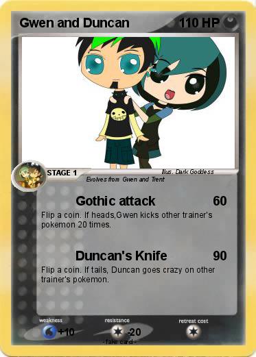 Pokemon Gwen and Duncan