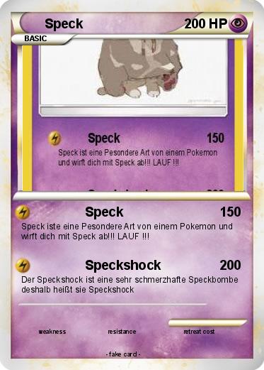 Pokemon Speck