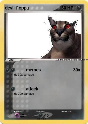 Pokemon devil floppa