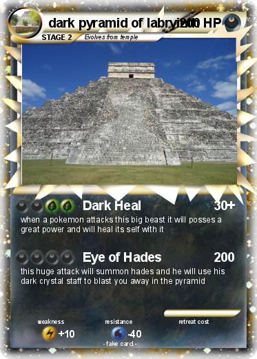 Pokemon dark pyramid of labryinth