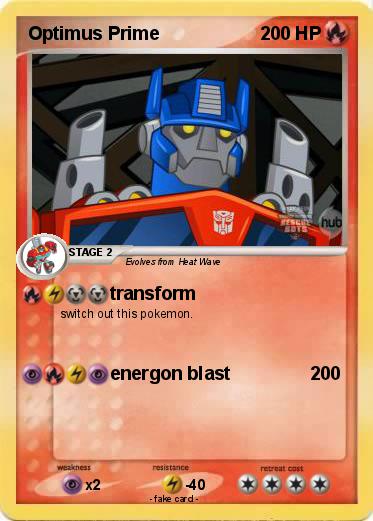 Pokemon Optimus Prime
