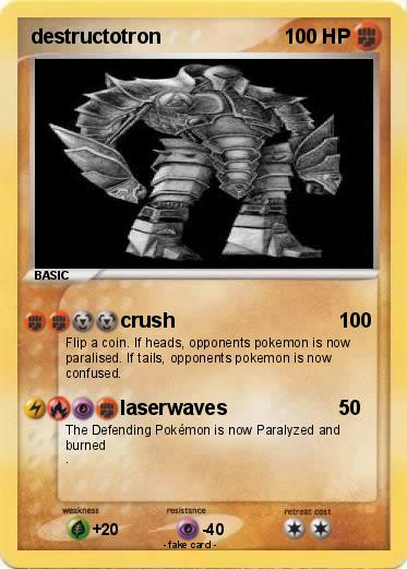 Pokemon destructotron