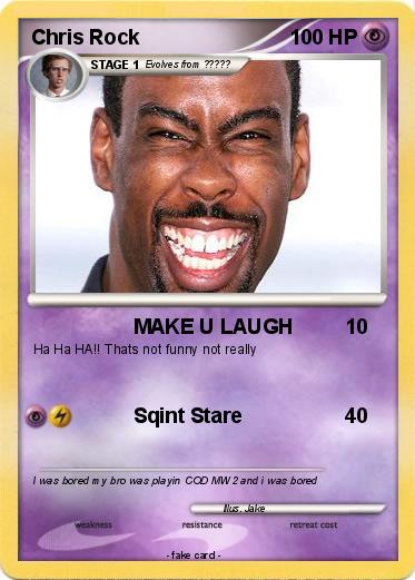 Pokemon Chris Rock