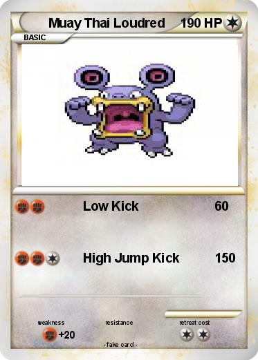 Pokemon Muay Thai Loudred