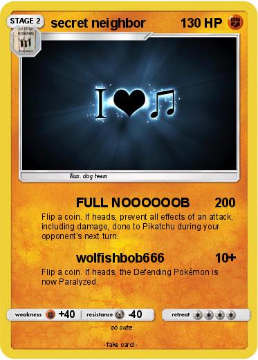 Pokemon secret neighbor