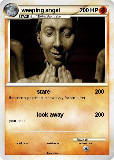 Pokemon weeping angel