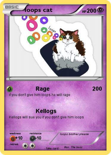 Pokemon loops cat