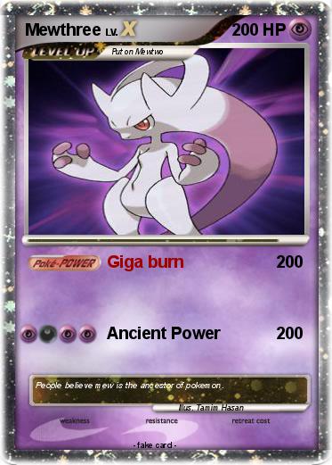Pokemon Mewthree