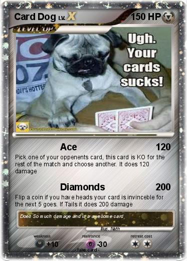 Pokemon Card Dog