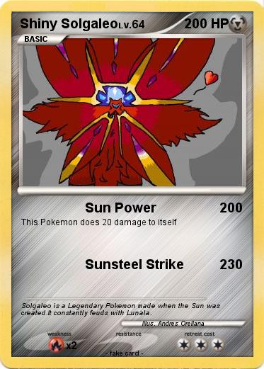 Pokemon Shiny Solgaleo 1