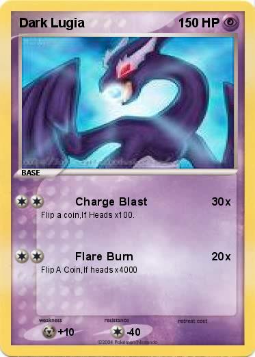 Pokemon Dark Lugia
