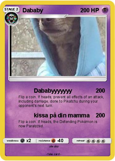 Pokemon Dababy