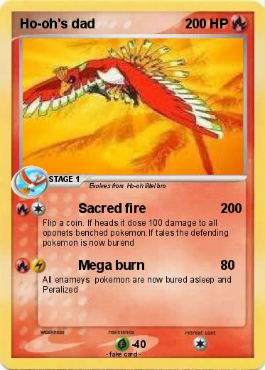 Pokemon Ho-oh's dad