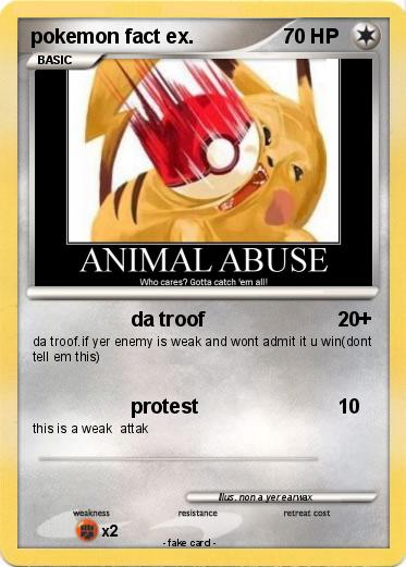 Pokemon pokemon fact ex.