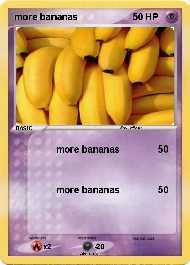 Pokemon more bananas