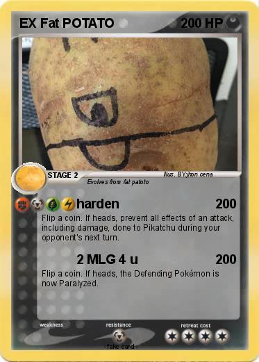 Pokemon EX Fat POTATO