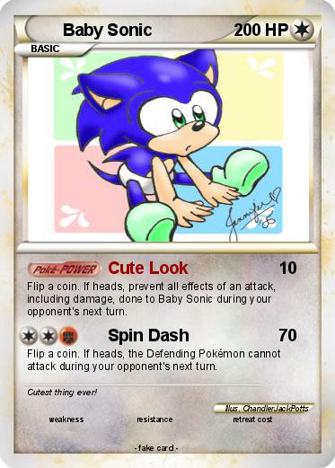 Pokemon Baby Sonic